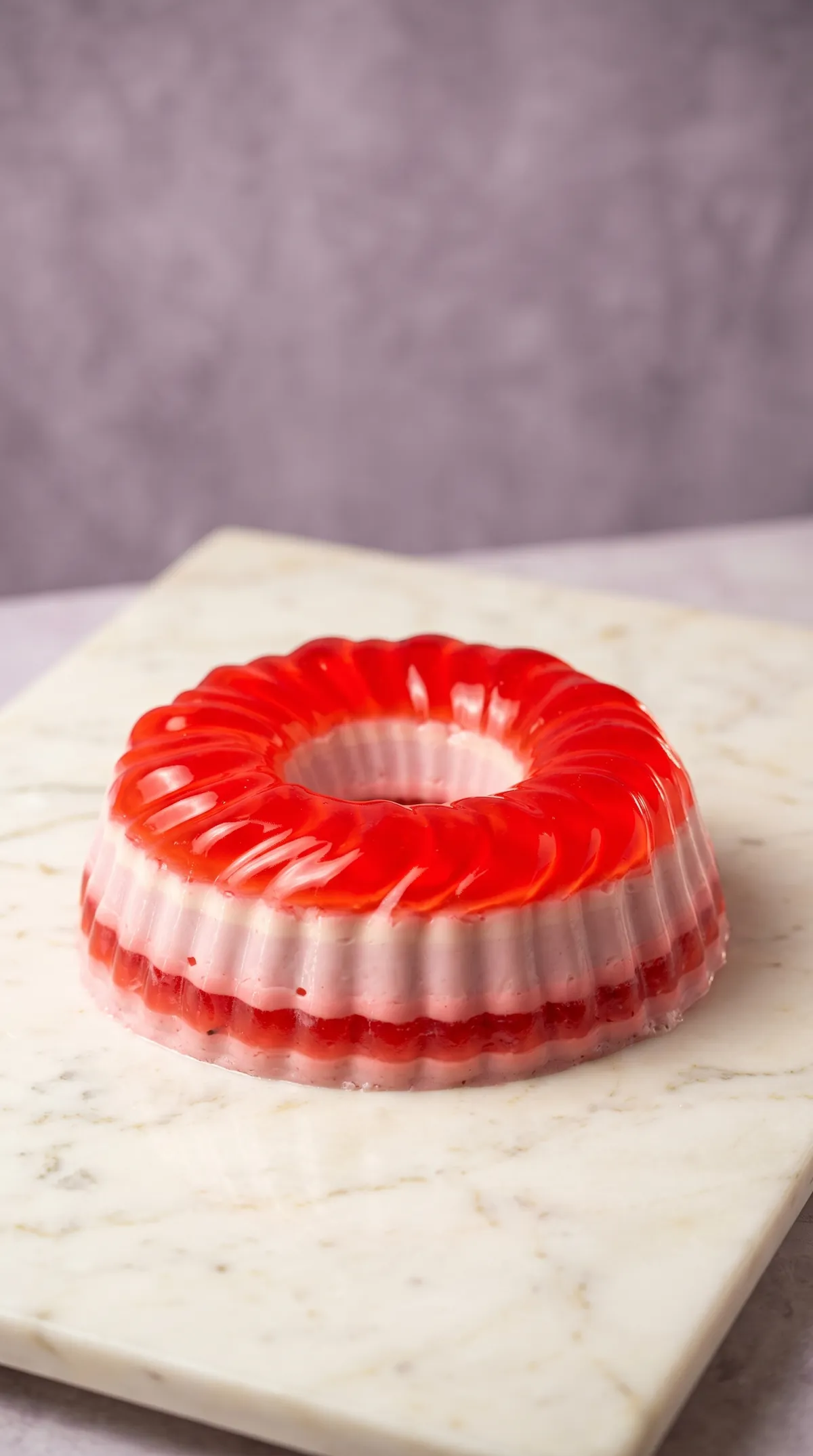 Gelatina de yogurt sabor fresa de Jessi Pastelería